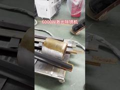 Handheld Laser Rust Remover Working Effec